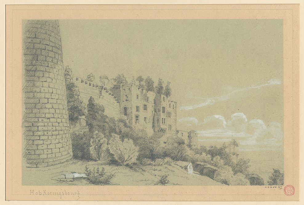 VUE D'ALSACE : HAUT-KOENIGSBOURG_0